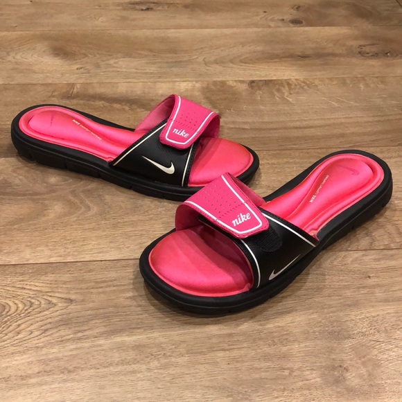 memory foam nike slides